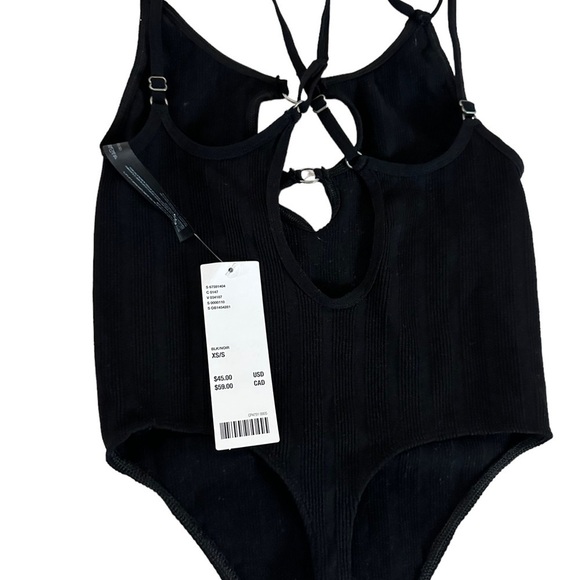 Out from Under for Urban Outfitters Black Bodysuit Top Size XS/S - Picture 12 of 17